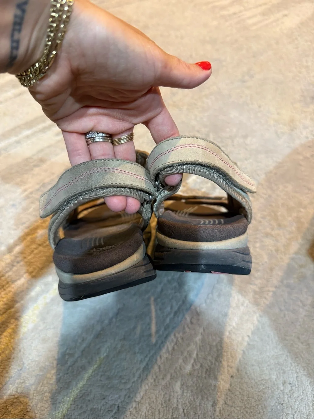 Abeo leather sandals